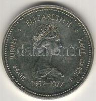 Kanada 1977. 1$ "Silver Jubilee" emlékveret ezüst T:spec. PP