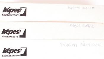 405db-os sajtófotó tétel megszűnt magyar lapok archívumából, rengeteg témával, témánként külön borít...