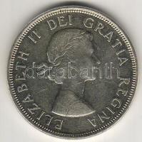 Kanada 1964. 1$ "Quebec" emlékveret ezüst T:ex. PP