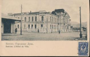 Batumi, Batoum; town hall (cut)