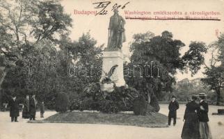 Budapest XIV. Városliget, Washington emlékszobor