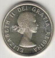 Kanada 1962. 1$ "Kenu" ezüst T:1/2