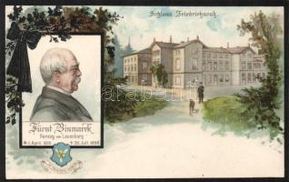 Otto von Bismarck, Friedrichsruh, litho