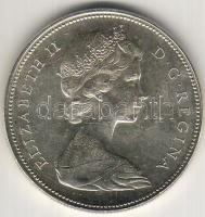 Kanada 1966. 1$ "Kenu" ezüst T:1/2