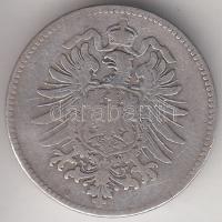 Német Birodalom 1874G 1M Ag T:2-
German Empire 1874G 1 Mark Ag C:VF