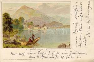 Walchensee 1898 (fl) C Litho