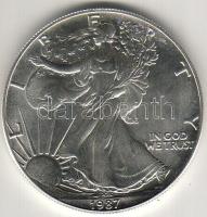 USA 1987. 1$ (1oz.) ezüst T:1