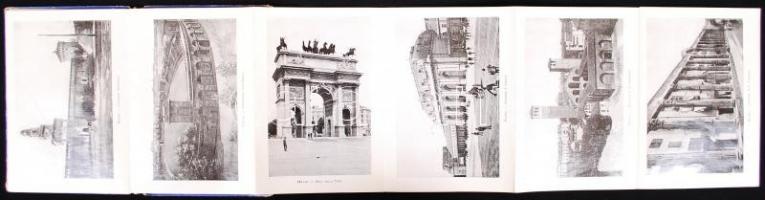 cca. 1900 Ricordo di Mialno - olasz nyelvű leporelló