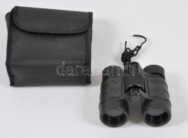 Gyermek látcső angol nyelvű leírással, lencsetörlővel, eredeti tokjában /  Children's binoculars with descripiton and cleaning cloth, in original case