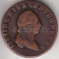 Ausztria/magyar verdejel 1790S 1Kr "II. József" T:2-