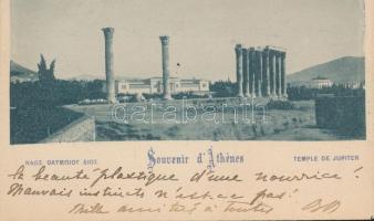 1899 Athens Jupiter temple (EM)