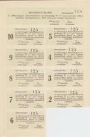 Berettyóújfalu 1922. "Biharmegyei Fakereskedelmi és Gazdasági Részvénytársaság" részvénye ...