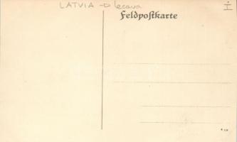 Iecava, Gross-Eckau; Dorfstrasse /  street