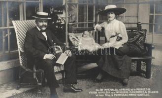 Victor, Prince Napoléon; Princess Clémentine of Belgium; Marie Clotilde Bonaparte