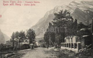 Balta station; Georgian military route