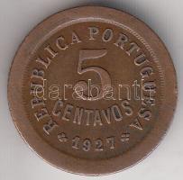 Portugália 1927. 5c T:2 Portugal 1927. 5 Centavos C:XF