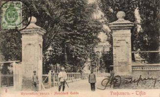 Tbilisi, Tiflis; Mujtahid / Mouchtaid, entrance (fl)