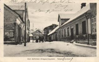 Talsi, Talsen; Östliches Kriegsschauplatz