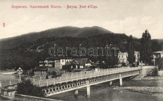 Borjomi, Barjom; Olga bridge