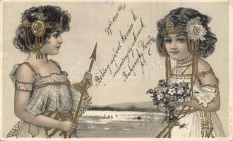 Art Nouveau litho (EK)