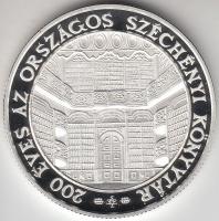 2002. 3000Ft Ag "Széchenyi Könyvtár" T:PP Csak 3000db!