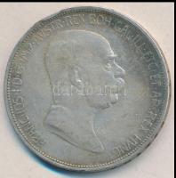 Ausztria 1908. 5K Ag "Jubileum" T:3
Austria 1908. 5 Corona Ag "Jubilee" C:F