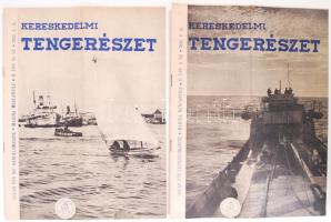 1942 2 db Kereskedelmi Tengerészet folyóirat