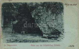 1898 Gutmannshöhle, Gutmana ala; Livländische Schweiz