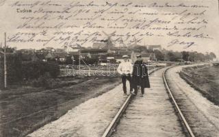 Tukums, Tuckum; railroad, officers