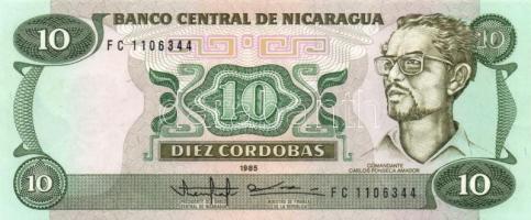 Nicaragua 1985. 10C + Honduras  1994. 2L + 2004. 5L T:I
Nicaragua 1985. 10 Cordobas + Honduras 1994....