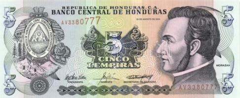 Nicaragua 1985. 10C + Honduras  1994. 2L + 2004. 5L T:I
Nicaragua 1985. 10 Cordobas + Honduras 1994....