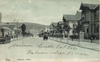 Pécs - 5 db régi városképeslap