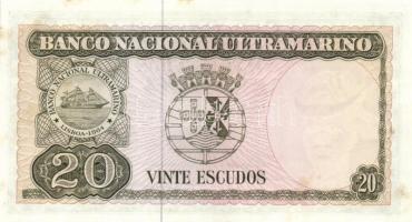 Timor 1967. 20E T:I- (hajtatlan, foltos) + Tanzania 2003. 500S nyomdai papírránccal T:I
Timor 1967. ...