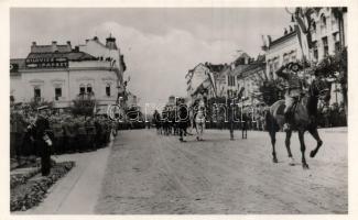 Kolozsvár, entry of the Hungarian troops, Horthy