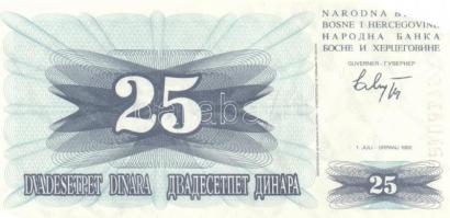 Horvátország/Krajna Szerb Köztársaság 1993. 10.000.000D + Bosznia-Hercegovina 1992. 25D + 1992. 10D ...