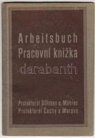 Deutsches Reich Böhmen und Mahen 1942 Munkaköny/Arbeitsbuch
