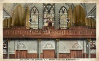 McKeesport Hungarian church, organ (EK)