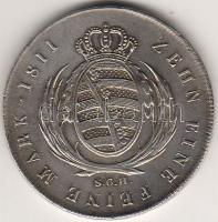 Német államok/Deutsche Staaten/Sachsen Frid August 1811. Taler ezüst/Silber T/Erh:2/2-