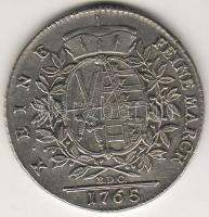 Német államok/Deutsche Staaten/Sachsen Frid August 1765. Taler ezüst/Silber Dav. 2682 Variant T/Erh:2/3+ karc/Kratzer