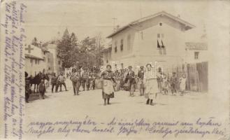 WWI Hungarian soldiers, K.u.K. Instruktionsabteilung, photo (EK)