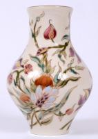 Zsolnay váza, kézzel festett, jelzett, hibátlan, m:17 cm/ Zsolnay porcelain vase