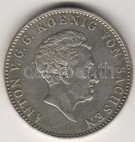 Német államok/Deutsche Staaten/Sachsen Anton 1832. Speciestaler ezüst/Silber J.60 T/Erh:2 winzige RF...