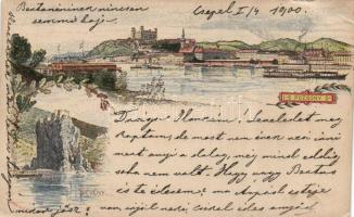 Pozsony, Dévény, Ezredéves Országos Kiállítás 2Kr. Ga. s: Morelli, Dörre / Millenium Exposition (EB)