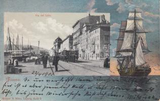 Fiume Via del Lido, locomotive