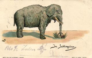 1898 Im Schlageisen, Philipp & Kramer, litho, s: RP (EB)