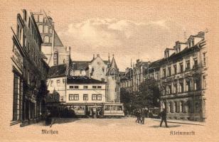 Meissen mit Strassenbahn