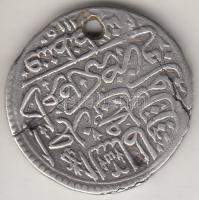 Törökország / Oszmán Birodalom (1703) AH1115 1/2Z Ag "III. Ahmed szultán" (8.79g) T:2- ly....