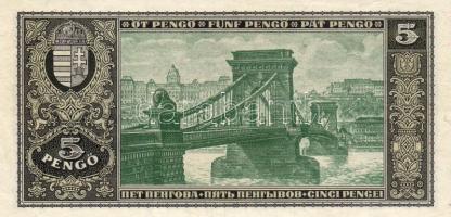 1926. 5P Sorozat- és sorszám nélkül/ Ohne Serien- und Kontrollnummer Krause 89 T:I