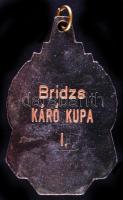 Ernszt Kálmán / S.G.A. ~1900. "Az Érdem Jeléül / Bridge-Verseny Balatonföldvár" Br plakett...