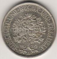 Német Birodalom/D.Reich/Weimarer Rep. 1929A 5RM "Eichbaum" ezüst/Silber T/Erh:vz-